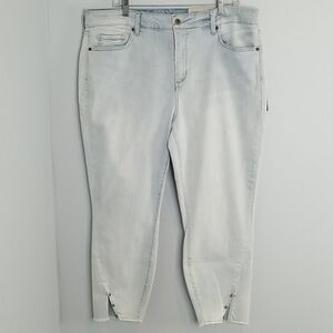 New NYDJ Ami Skinny Ankle Crop 18W Jeans